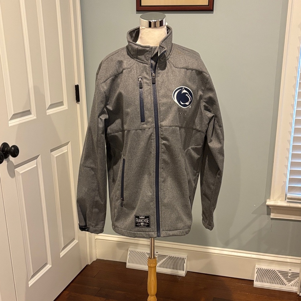 Penn State Men's Gray Performance Jacket with Logo